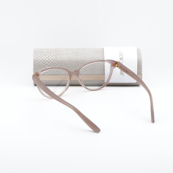 Jimmy Choo JC226 0FWM 00 Eyeglasses Nude 53mm Cat Eye Frame - Picture 11 of 11